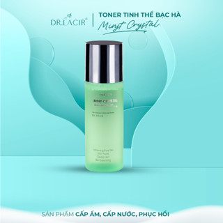 Toner Tinh Thể Bạc Hà Drlacir Chai 100ml Giúp Co Nhỏ Lỗ Chân Lông Cân Bằng Ẩm  Cấp ẩm cho da