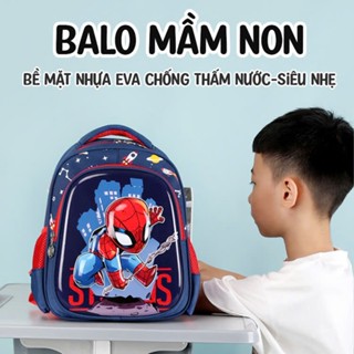 Balo mẫu giáo cho bé trai 1989KIDS đi học từ 2 đến 5 tuổi,bề mặt nhựa eva chống thấm nước,balo bé trai cute,,balo trẻ em