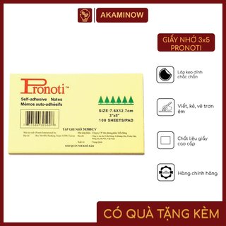 Giấy Nhớ 3x5 Pronoti