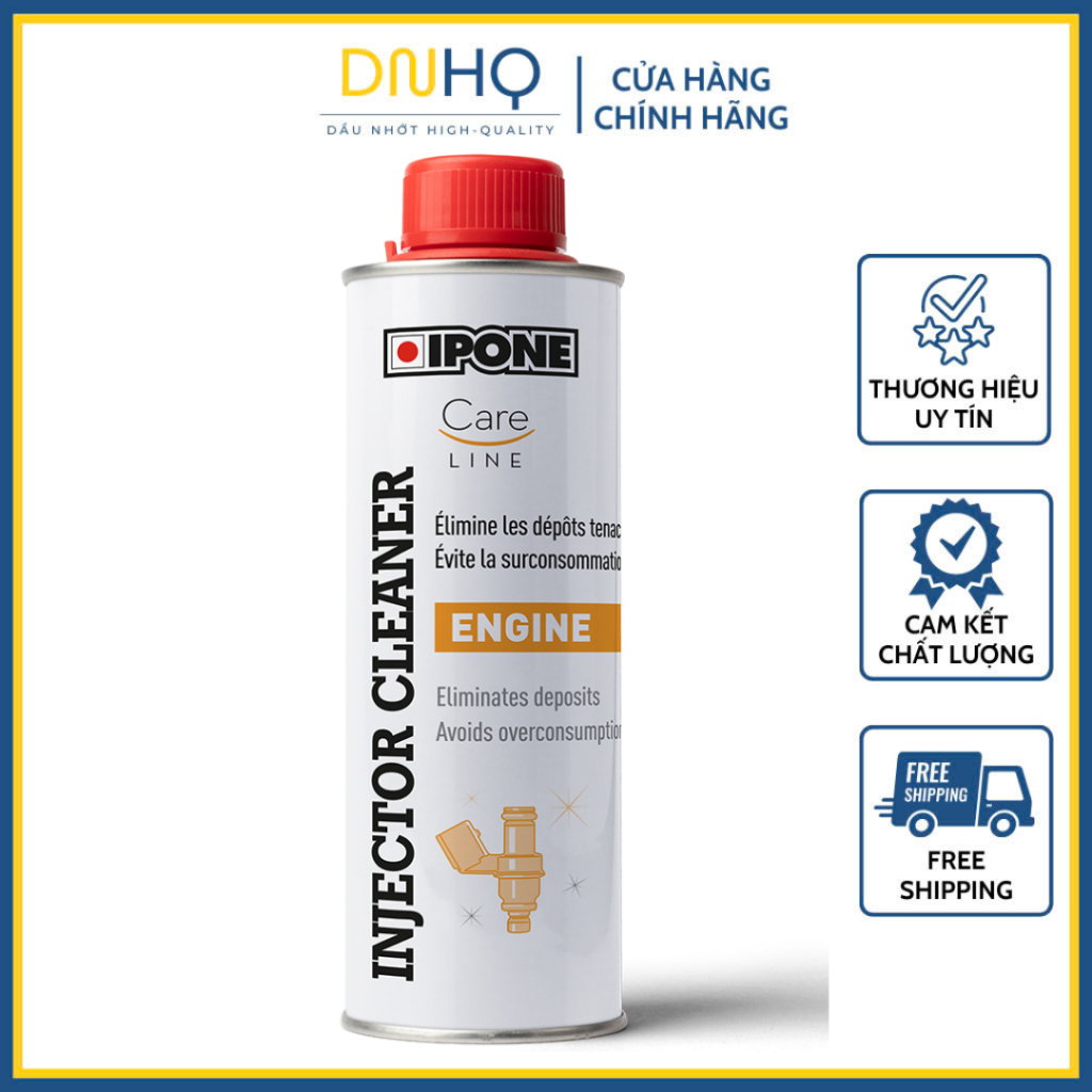 Vệ Sinh Buồng Đốt, Họng Kim Phun Xăng Ipone Injector Cleaner (300ml)