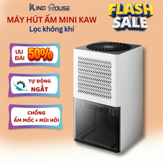 Máy hút ẩm lọc không khí KAW, hút ẩm tủ quần áo, phòng ngủ cao cấp công suất lớn
