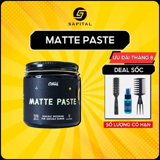 Sáp vuốt tóc o'douds matte paste 114 gram có tem 7 màu | sáp o'douds chính hãng mỹ - giữ nếp 10h-12h