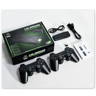 Máy Chơi Game Stick 4K V5 HDMI không dây tải thêm pes1-2020, 2022, rồng đen mortal kombat