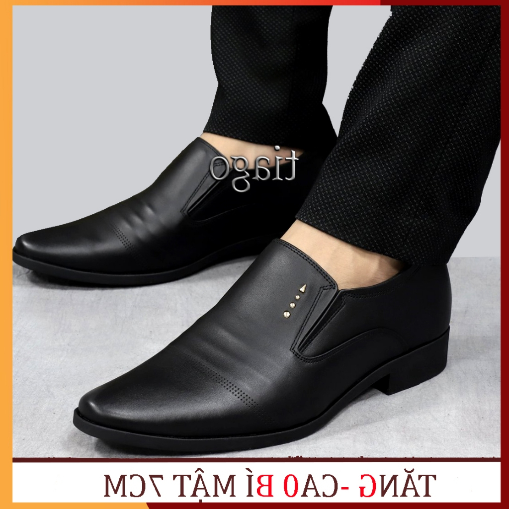 [ GIÁ HỦY DIỆT] giày nam tăng chiều cao 7cm cao cấp