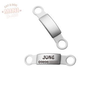 (CÓ SẴN) Thẻ tên thú cưng,chó mèo khắc tên theo yêu cầu bằng thép không gỉ