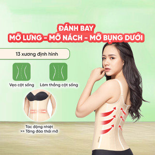 Đai Nịt Bụng Latex Gile Giảm Mỡ Bụng & Lưng Hiệu Quả, Latex Slim 200 Vietcorset Chính Hãng - HẠ SIZE MIỄN PHÍ TRỌN ĐỜI]