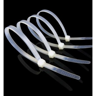 Combo 100 Dây/Bịch Dây Rút Nhựa Khóa Siêu Chắc Màu Trắng-100 DÂY RÚT-K367