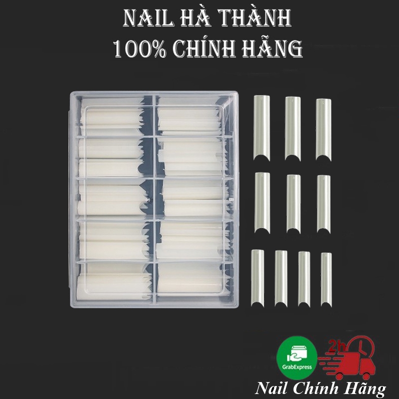 Móng nối típ tre, móng típ thang trong đục 10 số