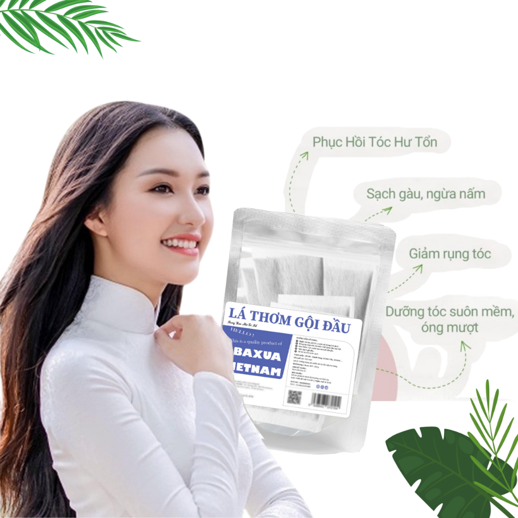 Dầu Gội Bồ Kết Thảo Dược Túi Lọc Obaxua - Giúp Phục Hồi Ngăn Gầu Chống Rụng Kích Mọc Tóc Gội Đầu Dưỡng Sinh Spa | BigBuy360 - bigbuy360.vn