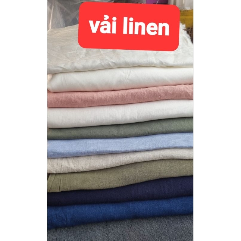 vải linen,tưng,gân, bột ,tơ