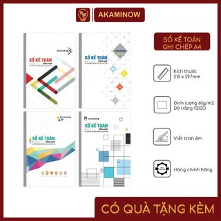 Sổ kế toán - ghi chép A4 120tr,200tr,260tr,320tr
