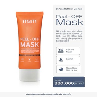 (Mua 1 Tặng 1) Mặt Nạ Peel Off Mask M3M  [ Chính Hãng C.TY ]