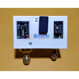 Rơ le áp suất kép kho lạnh - Công tắc áp suất kép - Công tắc áp suất đôi kho lạnh