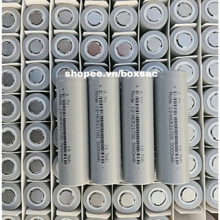 Cell pin 21700 xám 5000mah, dòng xả cao 5c-15a - 3,7v chính hãng lishen