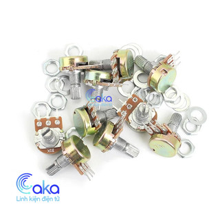 5 Cái - Biến trở triết áp Volum đơn 3 chân WH148 nhiều giá trị