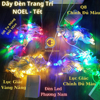 Dây Đèn Trang Trí NOEL 8m - 40 bóng Siêu Sáng