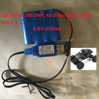 [CHÍNH HÃNG] CÁP SẠC 4.8V CHO XE ĐỒ CHƠI