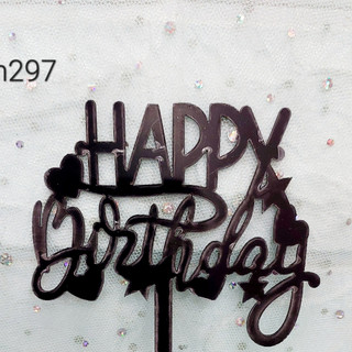 Mika chữ happy birthday (túi 10 cái)