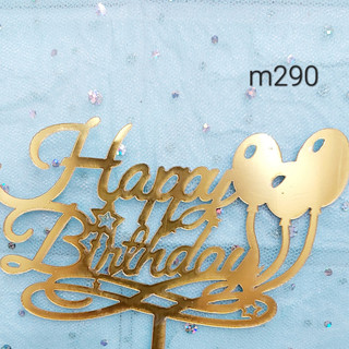 Mika chữ happy birthday