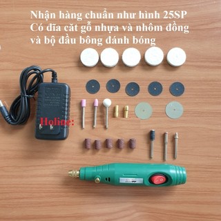 Máy khoan mài khắc mini đa năng kèm bộ phụ kiện 25sp k001 -pk001 khoan cắt gỗ cắt nhựa, cắt nhôm