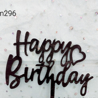 Mika chữ happy birthday (túi 10 cái)