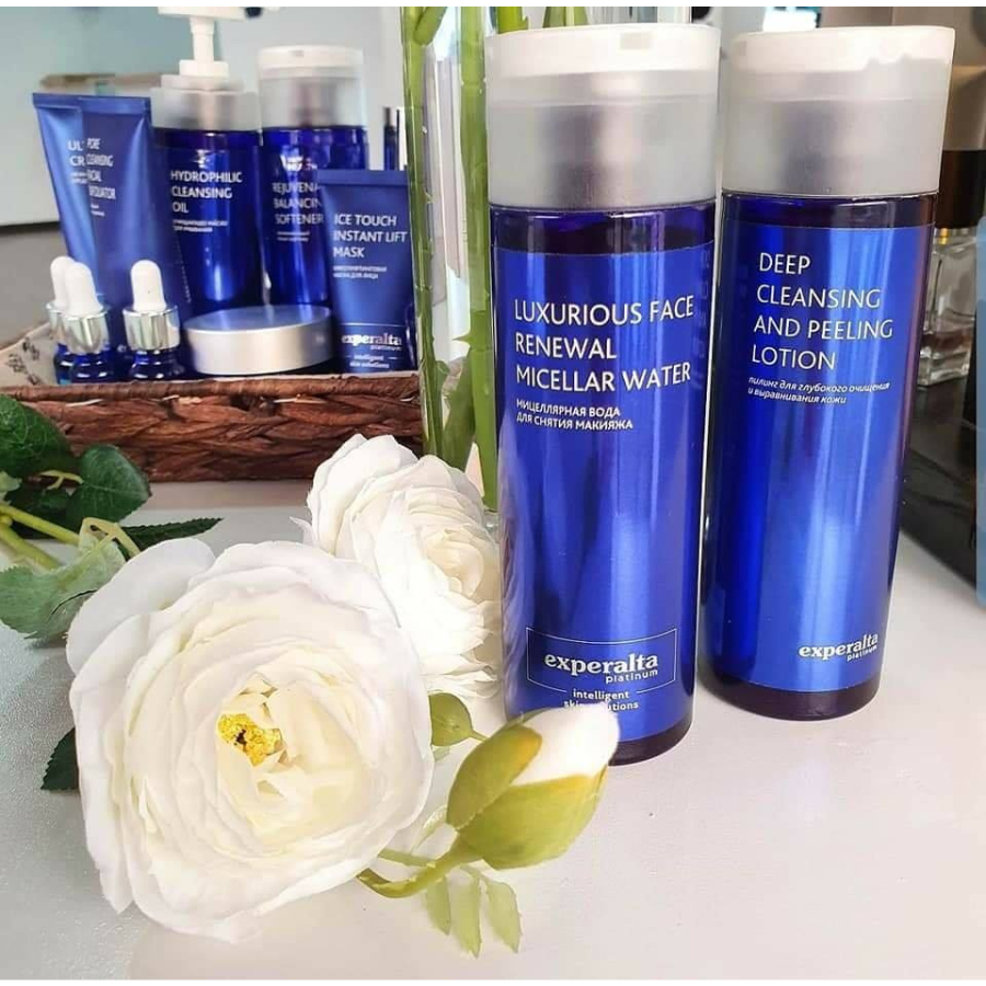 [ 418441 ] Nước tẩy trang da vùng mắt và môi Luxurious Face Renewal Micellar Water – 200ml/chai