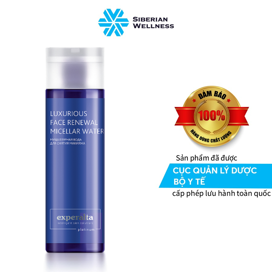 [ 418441 ] Nước tẩy trang da vùng mắt và môi Luxurious Face Renewal Micellar Water – 200ml/chai