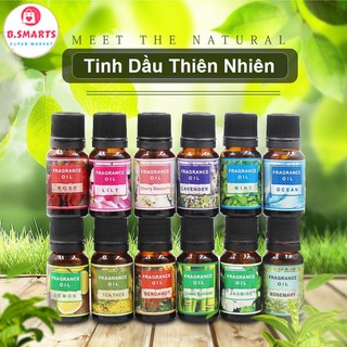 Lọ Tinh Dầu Thơm Phòng Tinh Chất Thiên Nhiên 10ML, Tinh Dầu Khử Mùi Giúp Thư Giãn Xua Đuổi Côn Trùng
