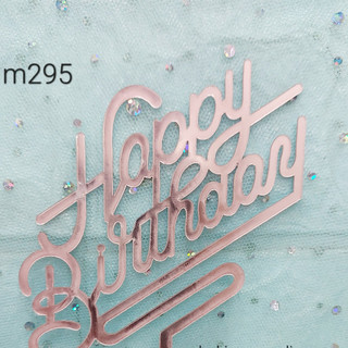 Mika chữ happy birthday (túi 10 cái)