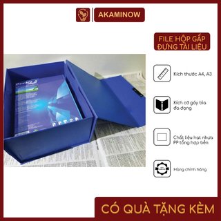File Hộp Gấp, Hộp Đựng Tài Liệu Khổ A4 A3 - 5cm, 7cm, 10cm,, 20cm
