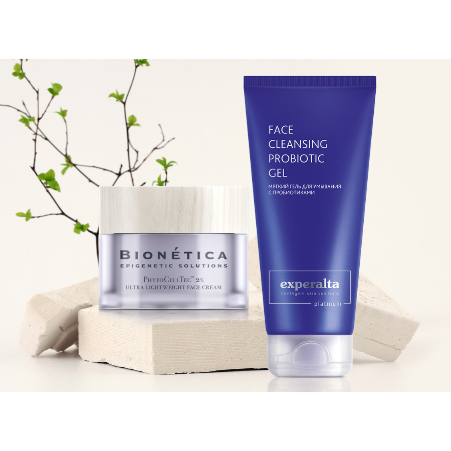 [ 418443] Gel rửa mặt Experalta Platinum Face cleansing probiotic gel loại bỏ lớp trang điểm – 100ml