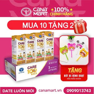Thùng sữa nước Nutricare Care 100 Gold cho trẻ thấp còi (180ml)