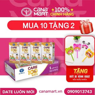 Thùng sữa nước Nutricare Care 100 Gold cho trẻ thấp còi (110ml)