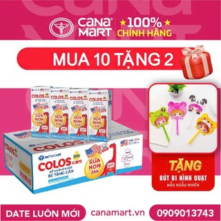 Thùng sữa nước Nutricare ColosCare giúp bé tăng cường miễn dịch (180ml)