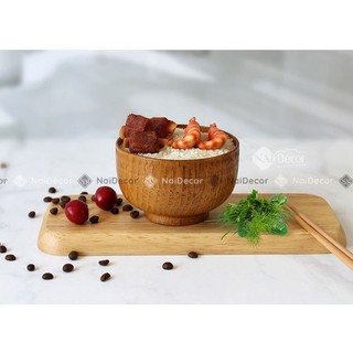 Chén gỗ phong cách Nhật Bản