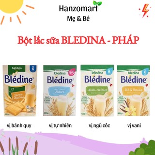 Bột lắc sữa Bledina - Bột Pha Sữa Bledine Pháp 400gam - (Mẫu Mới, Date 2023)