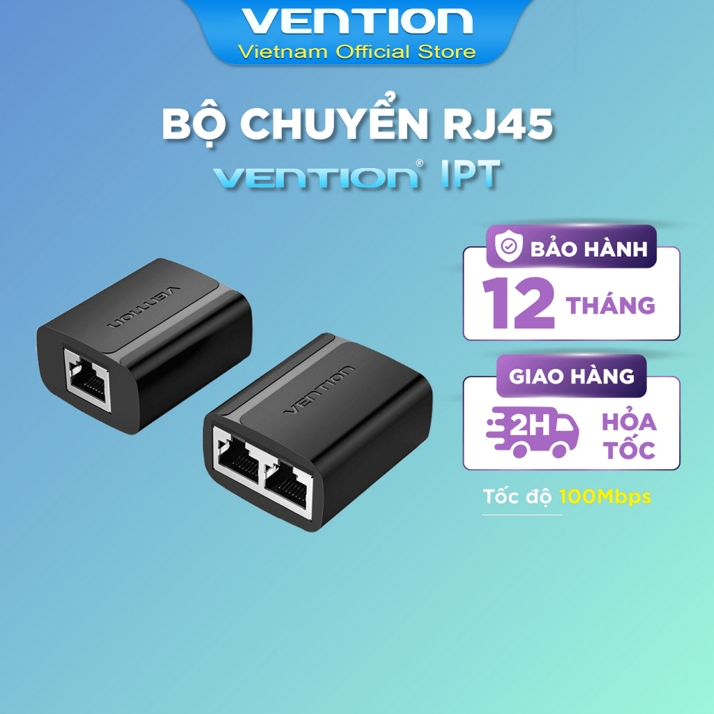 Bộ Chia Mạng RJ45 1 to 2 VENTION IPT (100Mbps)