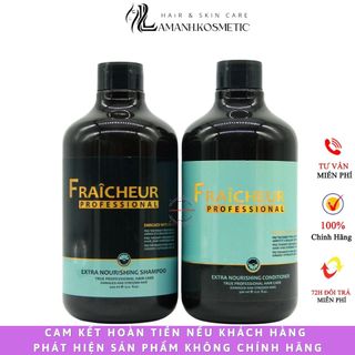 Dầu Gội Xả Fraicheur bản dưỡng dâu, phục hồi tóc mềm mượt, ngăn rụng, ngăn gàu, ngăn dầu