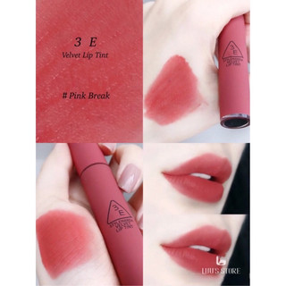 Son 3CC..E Velvet #Pink Break - Hồng Đào
