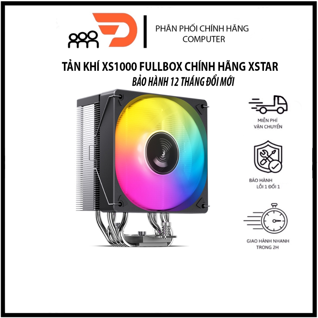 Tản Nhiệt Khí CPU XS1000 Xstar phụ kiện chuyên dụng PC Dshop Computer