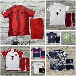 Áo quần bóng đá câu lạc bộ bayern munich - chất polyester -vải gai thái cao cấp