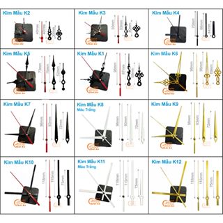 Kim đồng hồ (KHÔNG BAO GỒM MÁY ĐỒNG HỒ)