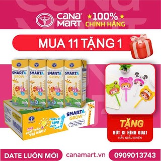 Thùng sữa nước Nutricare Smarta Grow dinh dưỡng cho trẻ thấp còi (180ml)
