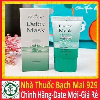 Mặt Nạ Thải Độc Detox Mask Drlacir- DR LACIR tuýp 20/35gram,Giúp thải độc làm sạch da,giảm kích ứng