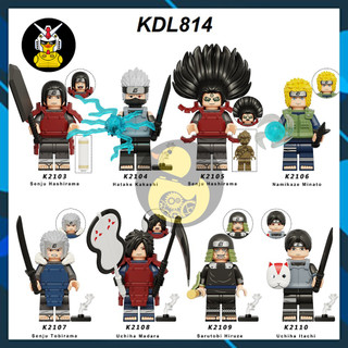 Kdl814 mô hình naruto đồ chơi lắp ráp hokage đệ nhất đệ nhị đệ tam đệ tứ kakashi madara itachi