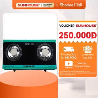 Bếp gas dương hồng ngoại SUNHOUSE SHB004MT - Hệ thống đánh lửa Magneto - Không bị tạt lửa khi nấu - Hàng chính hãng