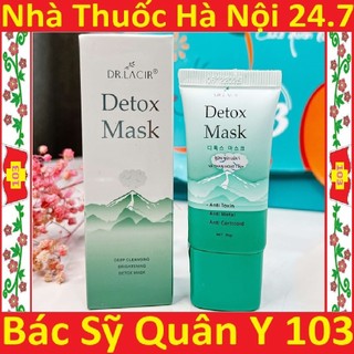 (MẪU MỚI) Mặt Nạ Thải Độc Detox Mask Drlacir DR LACIR -Giúp làm sạch da,thải độc da,làm mềm mịn da