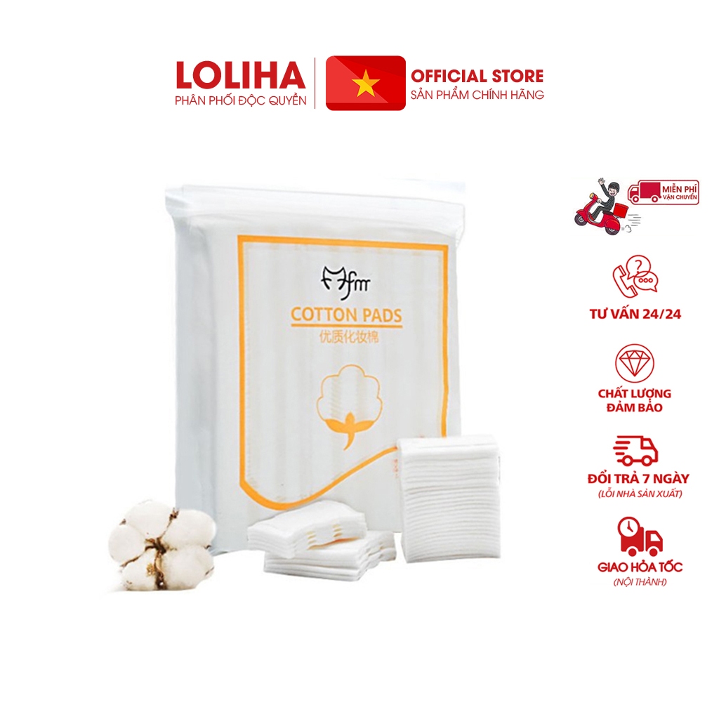 ⛔FREESHIP⛔ Gói bông tẩy trang Cotton Pads 222 miếng