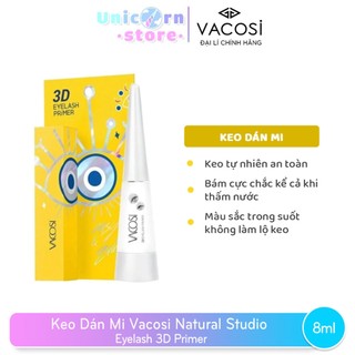 Keo Dán Mi Vacosi Natural Studio Eyelash 3D Primer 8ml