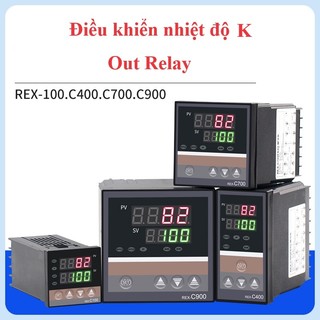 Bộ điều khiển nhiệt độ REX C100 REX C700 - M*DA ( Out Relay) 0-400 độ C Ngõ ra RELAY hoặc SSR